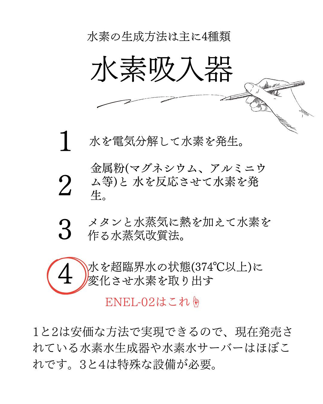 当サロンで使用しているENEL-02は4の髙藤式電磁誘導加熱